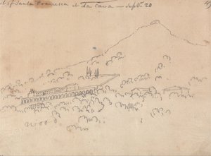 Santa Francesca en La Cava, 20 de septiembre de John Robert Cozens